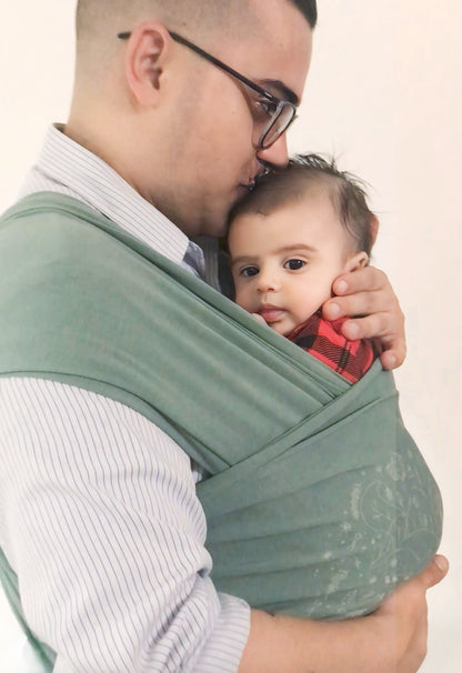 Cargador Fular + Gorro Pompón